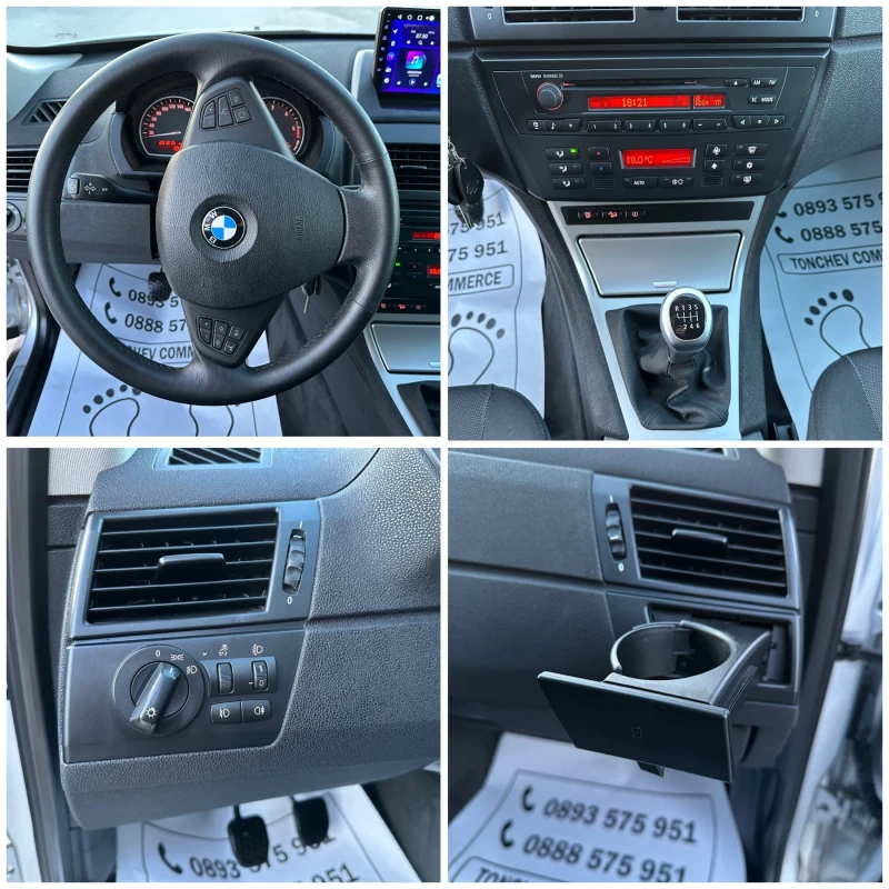 BMW X3 2.0-d-xdrive-150hp-NAVI-TV-DVD-6-speed-NEW-TOP, снимка 15 - Автомобили и джипове - 46348942