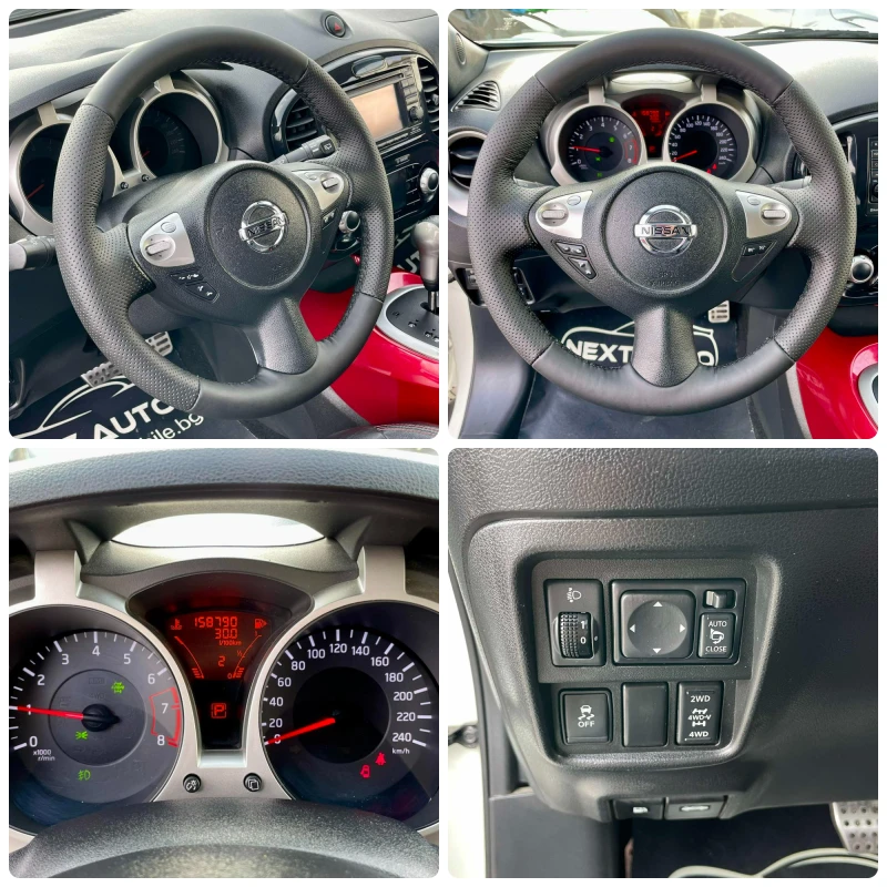 Nissan Juke 1.6i 190HP 4X4 NAVI, снимка 12 - Автомобили и джипове - 48344147