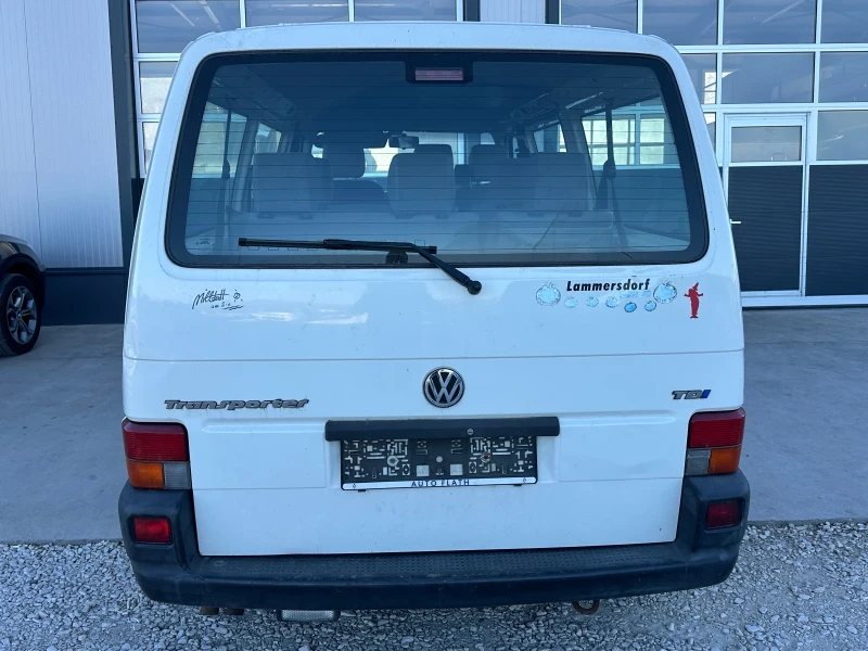 VW Transporter 2.5/88кс МАКСИ климатик 9места, снимка 5 - Бусове и автобуси - 47606634