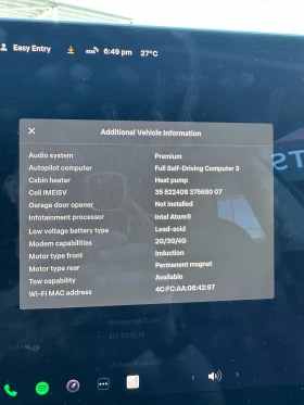 Tesla Model 3 LR Facelift Европейска Гаранция Full Self-Driving , снимка 14