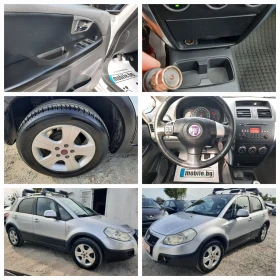 Fiat Sedici 2008ма 4Х4 КОЖА!, снимка 15