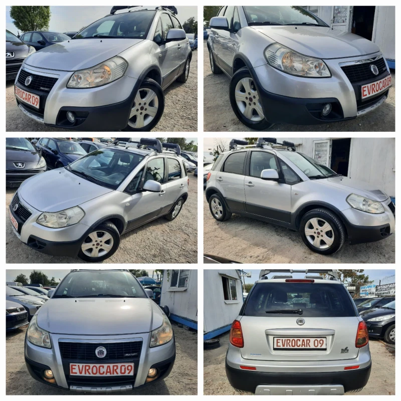 Fiat Sedici 2008ма 4Х4 КОЖА!, снимка 16 - Автомобили и джипове - 47527174