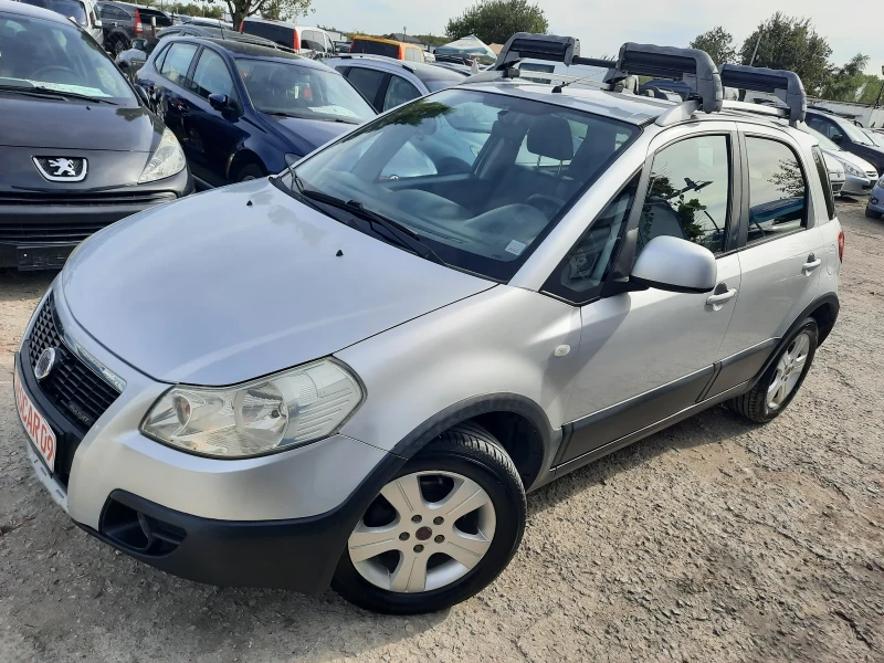 Fiat Sedici 2008ма 4Х4 КОЖА!, снимка 6 - Автомобили и джипове - 47527174