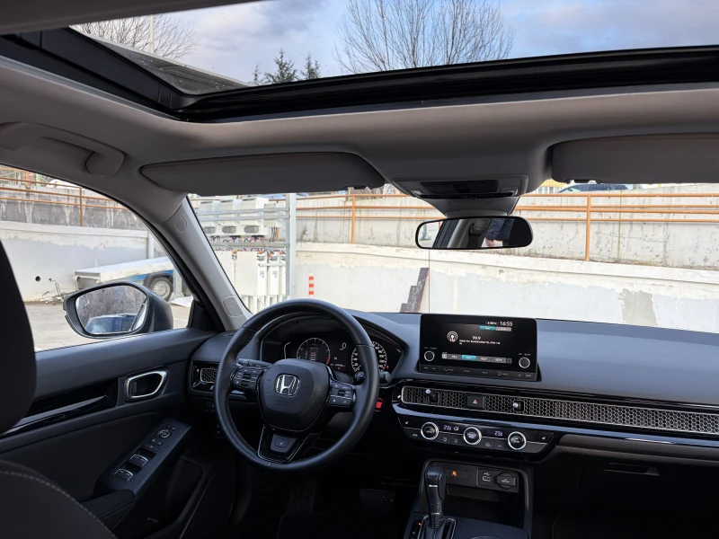 Honda Civic EX 2.0 за ГАЗ  ПЪЛНО ОБОРУДВАНЕ, снимка 13 - Автомобили и джипове - 53459515