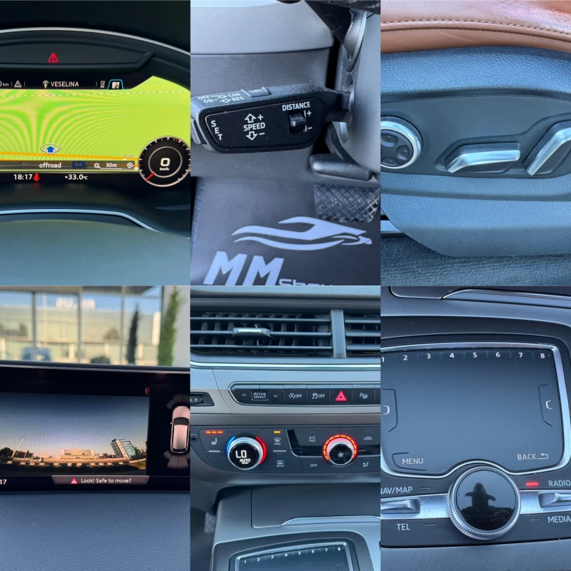 Audi Q7 S-LINE-MATRIX-7МЕСТА-ПАНОРАНА-BOSE-DISTRONIK-, снимка 16 - Автомобили и джипове - 51522641