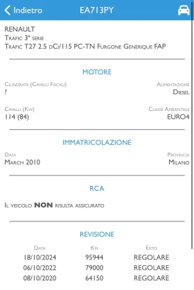 Renault Trafic 111 543KM REVISIONE, снимка 11
