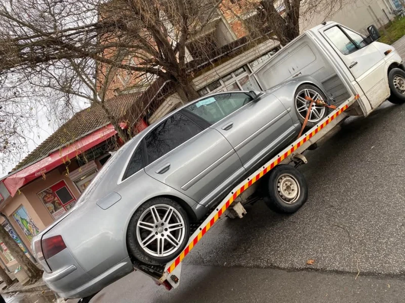 Audi A8 3.0TDI-233КОНЯ= ЧЕРЕН САЛОН ТОП САМО НА ЧАСТИ, снимка 2 - Автомобили и джипове - 49368547