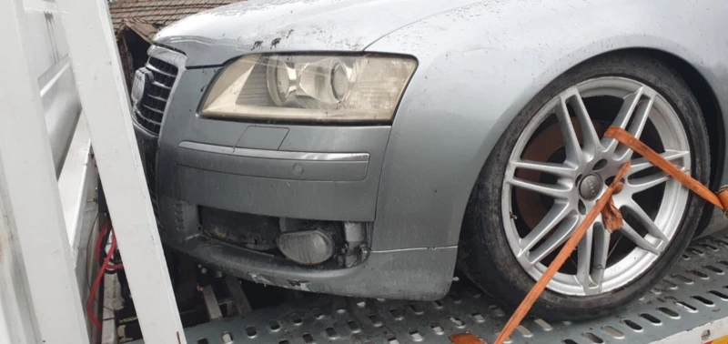 Audi A8 3.0TDI-233КОНЯ= ЧЕРЕН САЛОН ТОП САМО НА ЧАСТИ, снимка 4 - Автомобили и джипове - 49368547