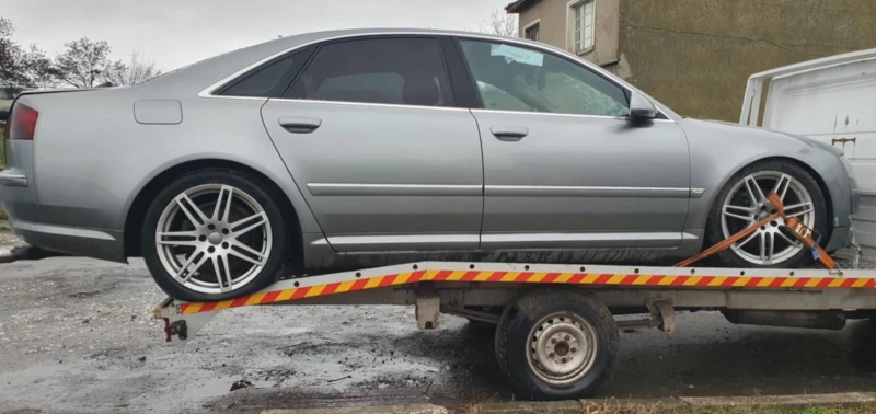 Audi A8 3.0TDI-233КОНЯ= ЧЕРЕН САЛОН ТОП САМО НА ЧАСТИ, снимка 6 - Автомобили и джипове - 49368547