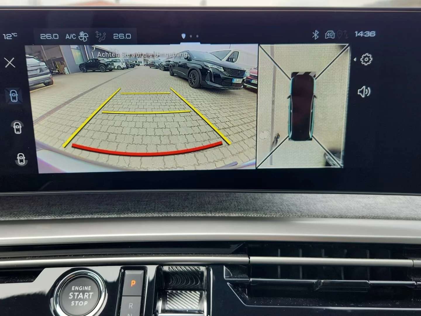 Peugeot 5008 HYBRID/145HP/NAVI/360/ACC/LED/AMBIENT/257z, снимка 15 - Автомобили и джипове - 54070255