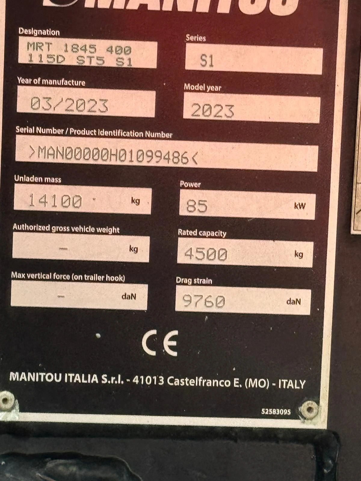 Телескопични товарачи Manitou MRT1845 - изображение 6