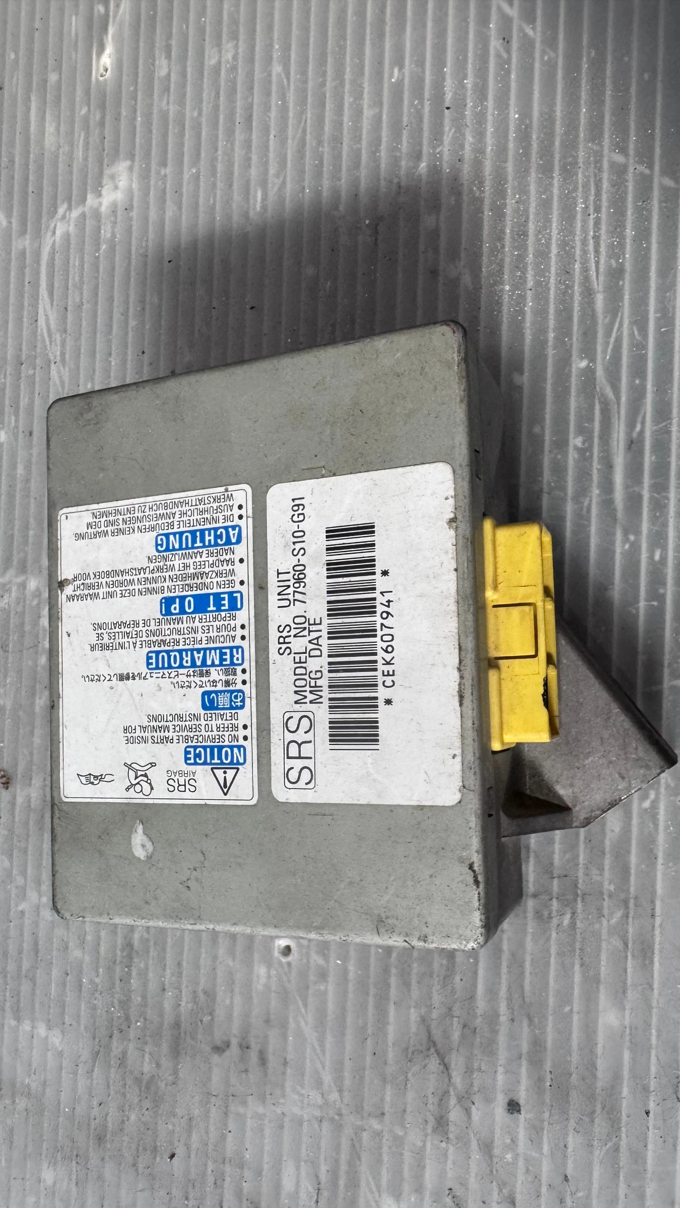 Airbag  /  /  a Honda CR-V - 77960-S10-G91 | Mobile.bg   1