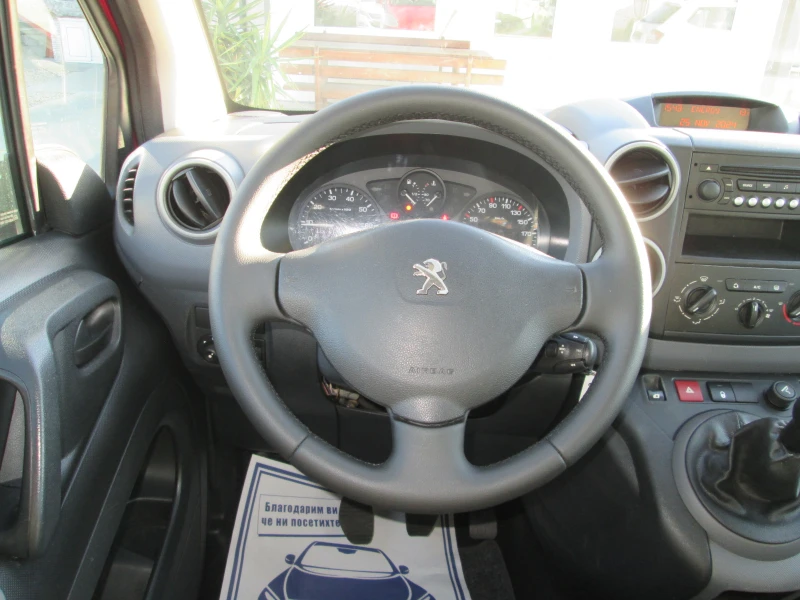 Peugeot Partner 1.6 HDI-N1, снимка 11 - Автомобили и джипове - 48141161