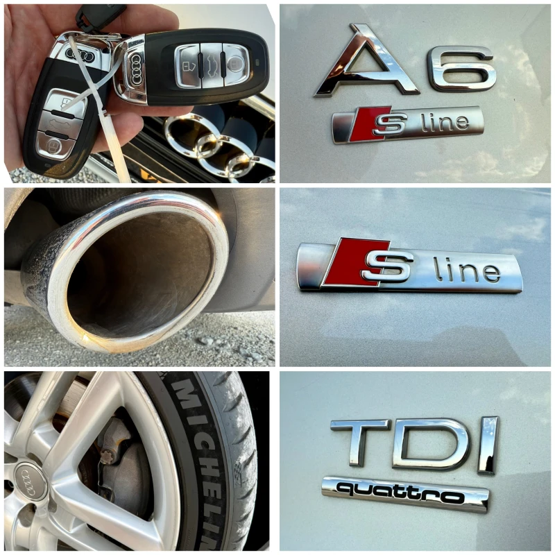 Audi A6 3.0TDI QUATTRO S-LINE, снимка 15 - Автомобили и джипове - 51478020