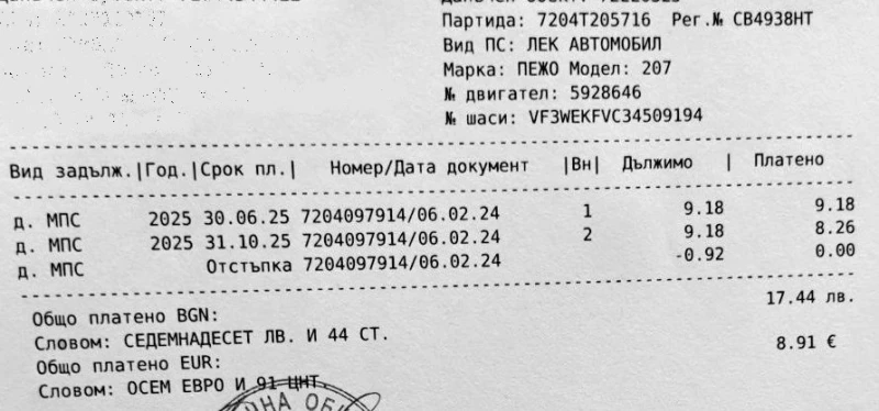 Peugeot 207 1.4 Station Wagon EKO-4, снимка 11 - Автомобили и джипове - 52690997