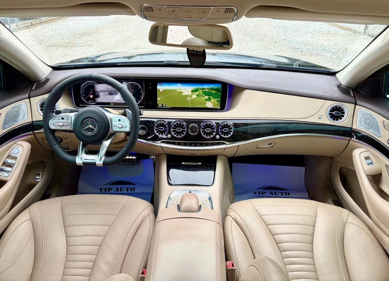Mercedes-Benz S 350 AMG PACKET 3xTV NIGHT VISION DISTRONIC MASAGE FULL, снимка 11 - Автомобили и джипове - 53425345