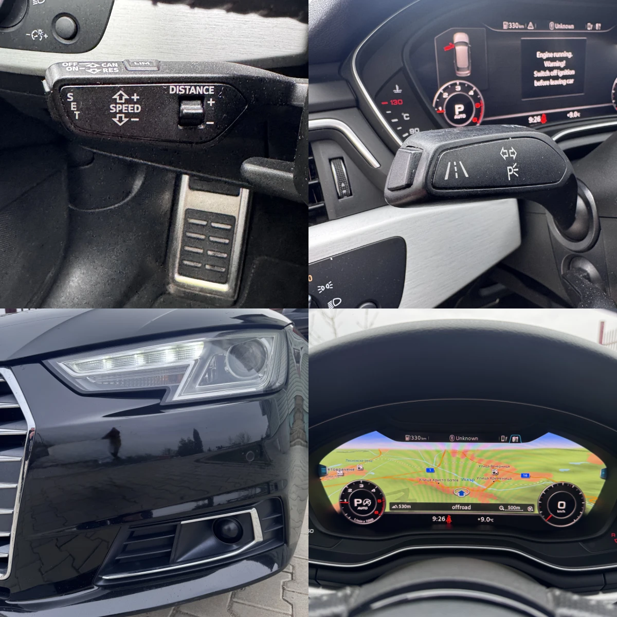 Audi A4 2.0tdi / QUATТRO / S-LINE / DIGITAL / DISTRONIC, снимка 13 - Автомобили и джипове - 54205293