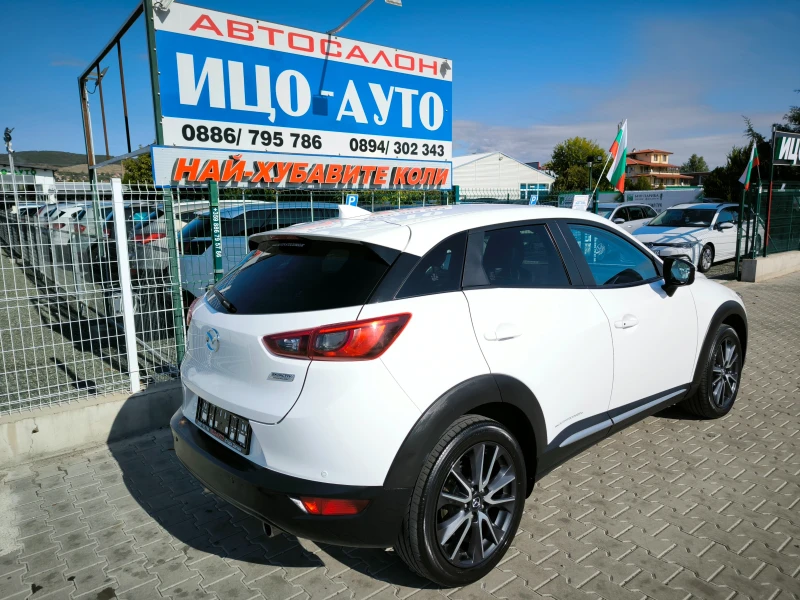 Mazda CX-3 1, 5-105k.4X4, 84700км! XENON, KOЖА, НАВИ, LED.-5%, снимка 6 - Автомобили и джипове - 52120669