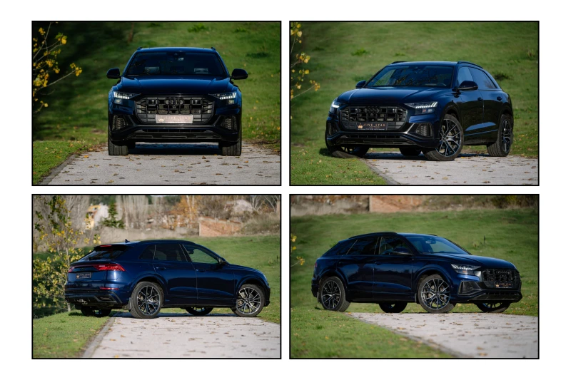 Audi Q8 Technik S-Line/Завиващ заден мост/B&O/Масажи, снимка 16 - Автомобили и джипове - 52537779