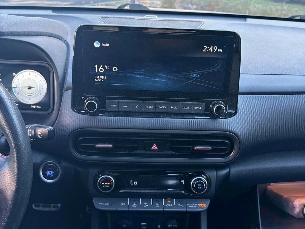 Hyundai Kona * 1.6T N Line AWD w/Ultimate Package * CARFAX * БЕ - изображение 9