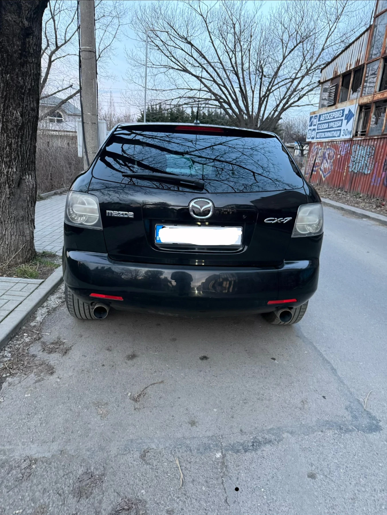 Mazda CX-7 2.3 LPG, снимка 3 - Автомобили и джипове - 53819872
