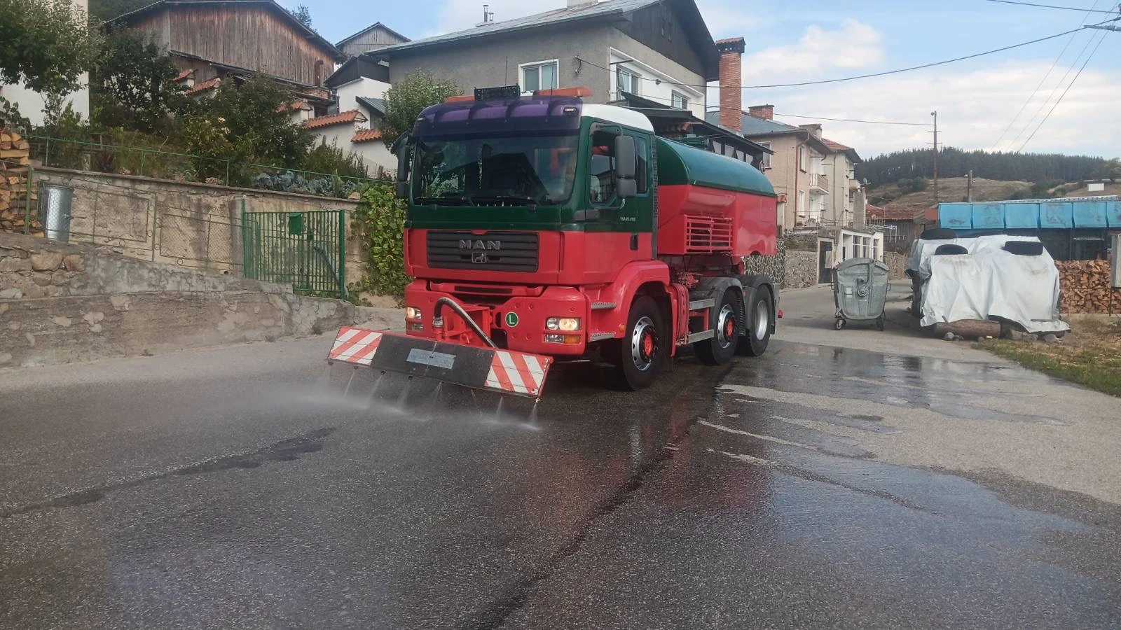 Man Tga 26.400-Водоноска за миене на улици , снимка 1