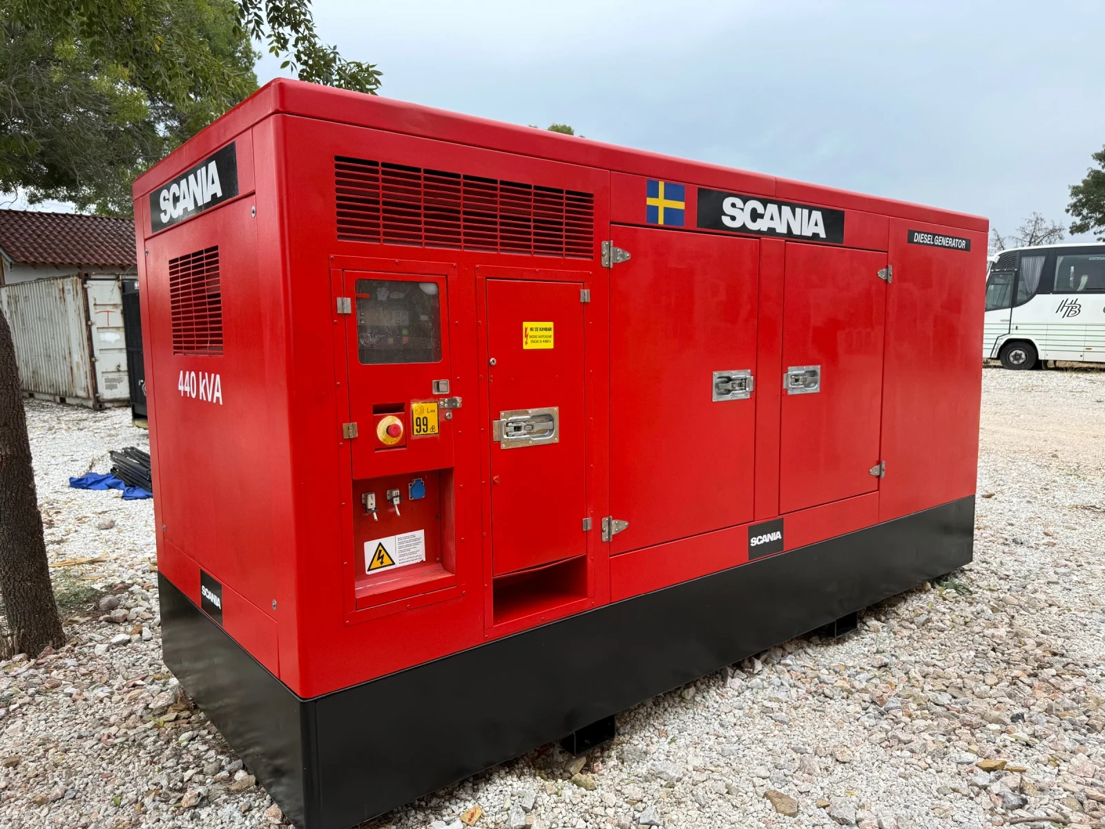 Допълнително оборудване Електроагрегат Scania 440 KVA