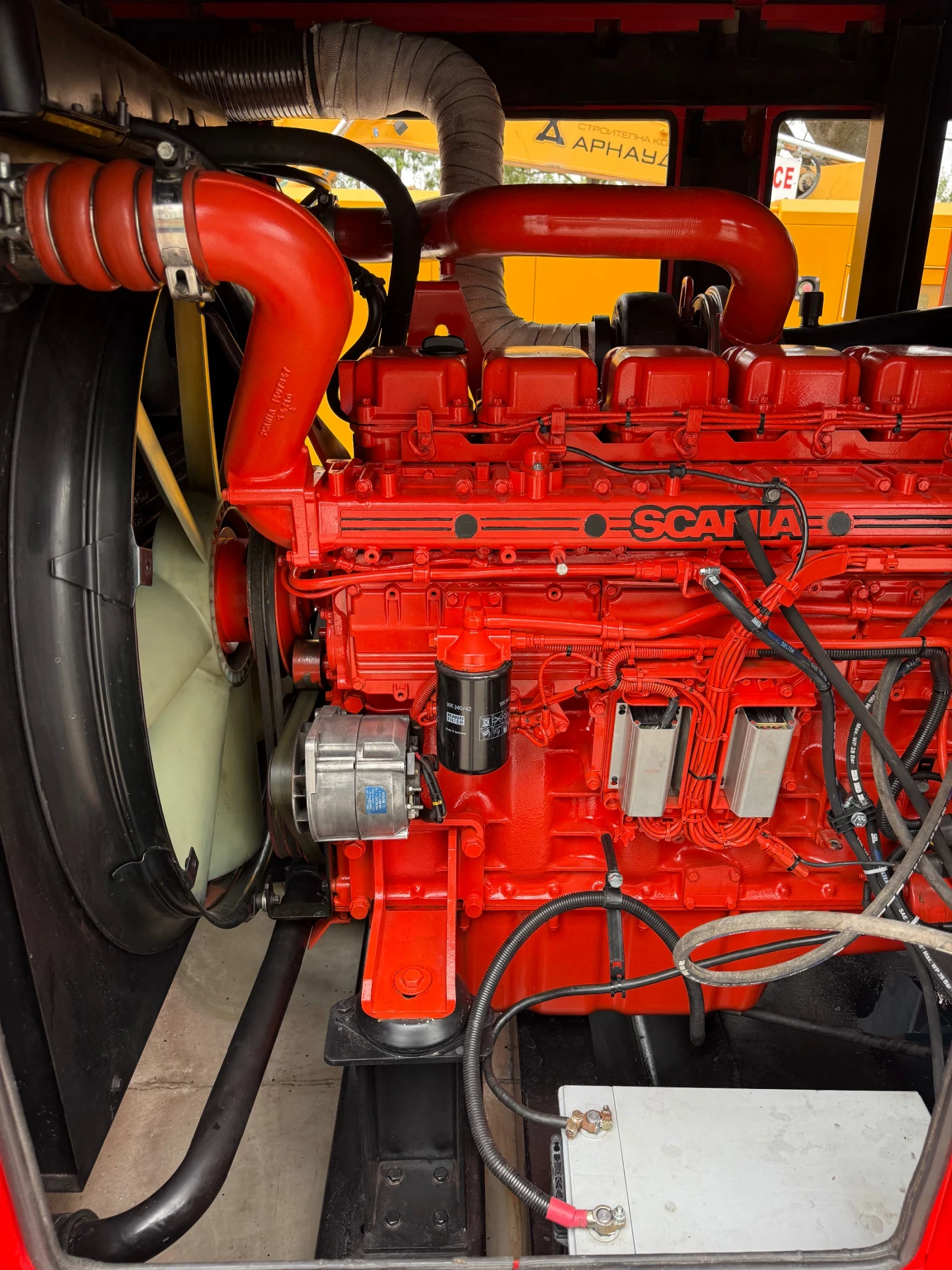 Допълнително оборудване Електроагрегат Scania 440 KVA, снимка 12 - Индустриална техника - 56274578
