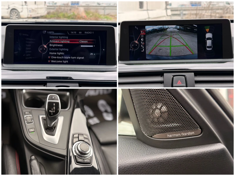 BMW 330 d= M-performance= Key Free= harman/kardon= Camera=, снимка 16 - Автомобили и джипове - 53572876