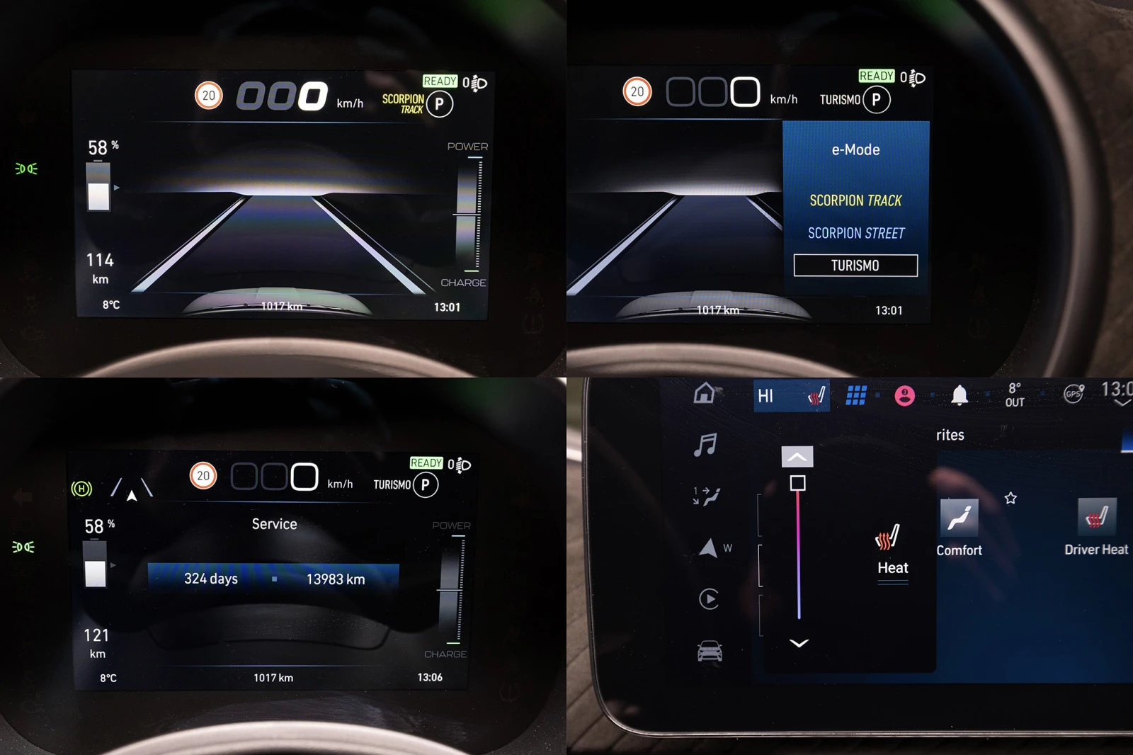 Abarth 500e Electrical Engine * Panoramic roof * ГАРАНЦИЯ, снимка 17 - Автомобили и джипове - 54031400