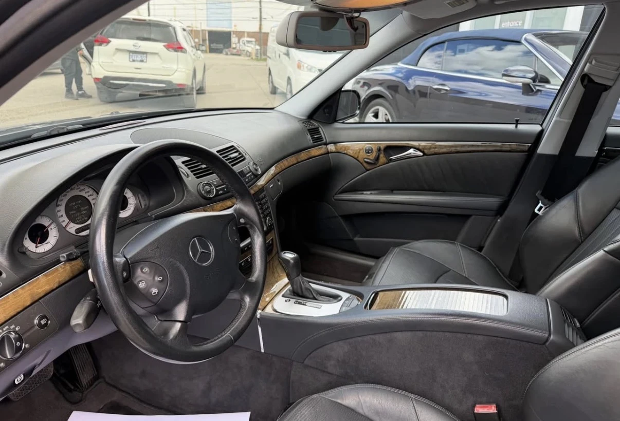 Mercedes-Benz E 55 AMG V8 KOMPRESSOR * БЕЗ ИНЦИДЕНТИ * СТОКОВ * , снимка 8 - Автомобили и джипове - 54389353