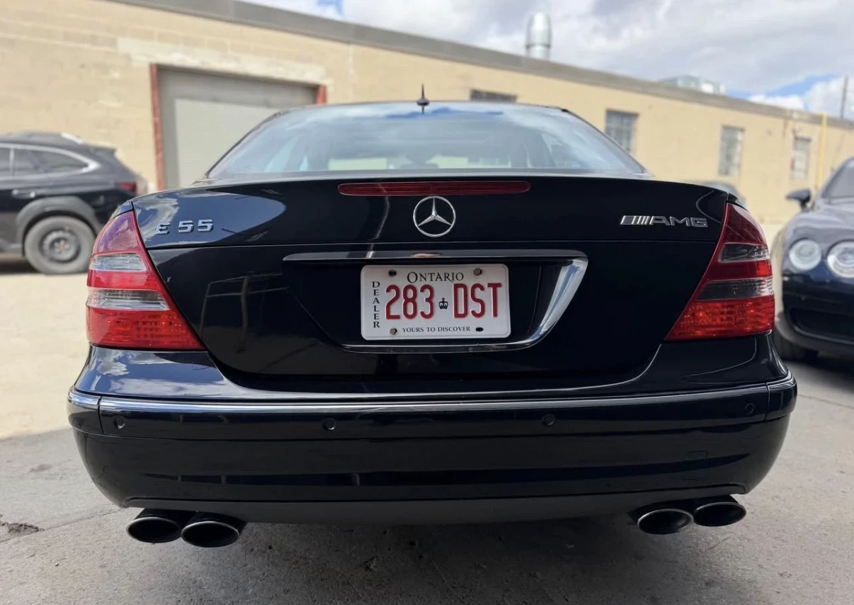 Mercedes-Benz E 55 AMG V8 KOMPRESSOR * БЕЗ ИНЦИДЕНТИ * СТОКОВ * , снимка 5 - Автомобили и джипове - 54389353