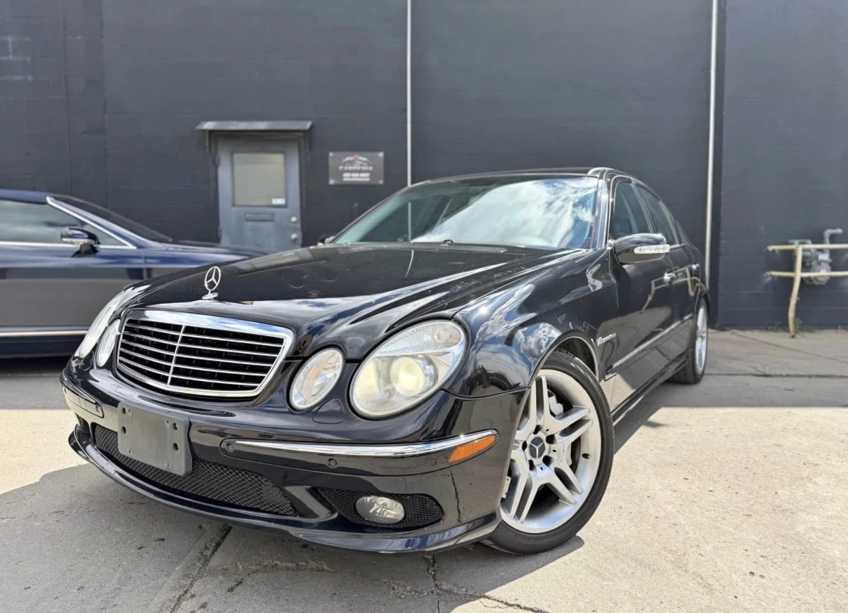 Mercedes-Benz E 55 AMG V8 KOMPRESSOR * БЕЗ ИНЦИДЕНТИ * СТОКОВ * 