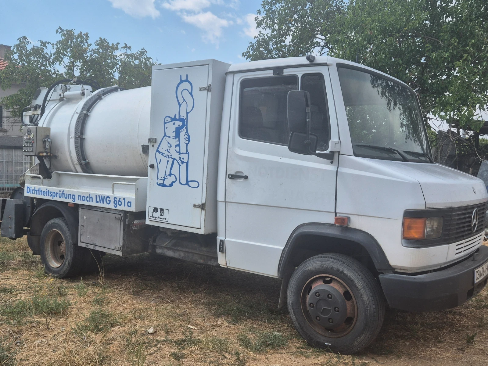 Mercedes-Benz 814 Вома, снимка 3 - Камиони - 55887348