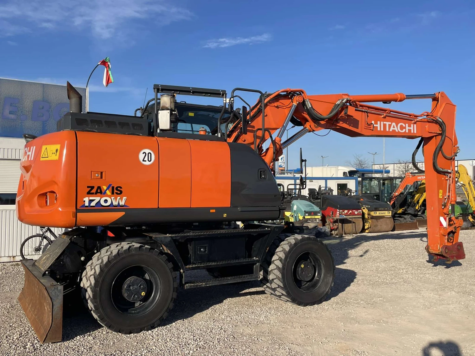 Багер Hitachi ZX 170 W-6 - изображение 8