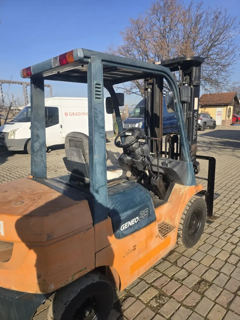 Мотокар Toyota Вдига 5м, 2.5тон, бензин., снимка 4 - Индустриална техника - 52846402