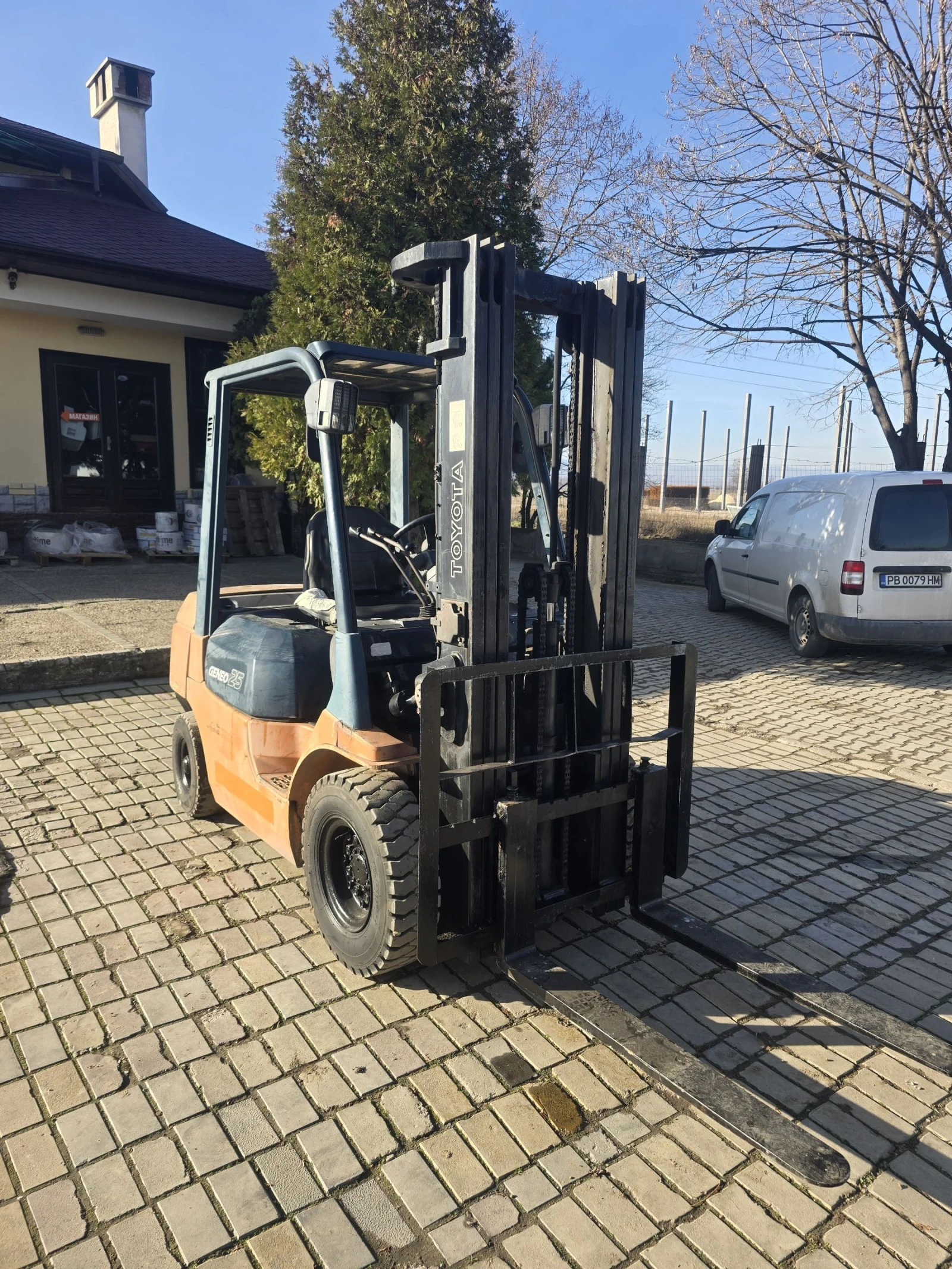 Мотокар Toyota Вдига 5м, 2.5тон, бензин., снимка 1