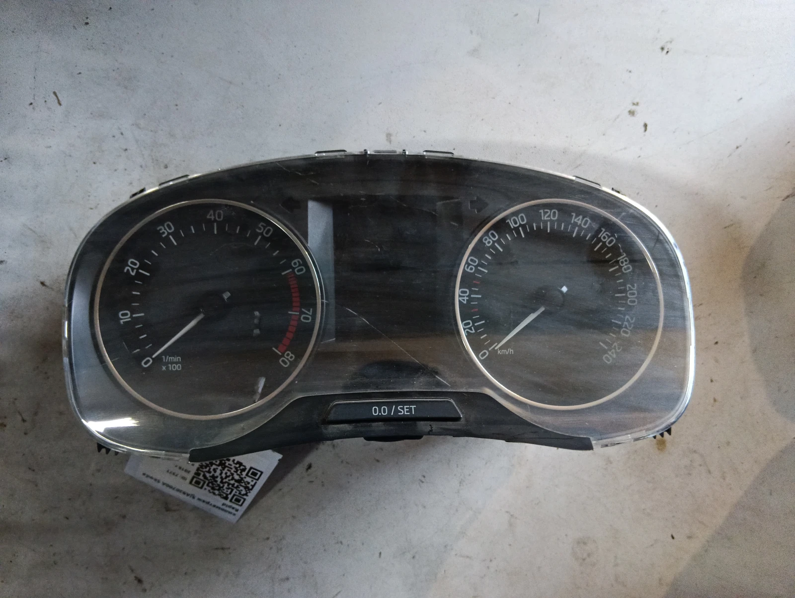 километраж 5JA920700A Skoda Rapid