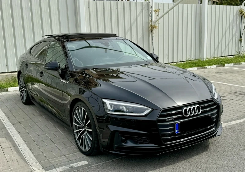 Audi A5 50 TDi* 3xSline* MATRIX* VIRTUAL* PANO* HUD* DISTR, снимка 2 - Автомобили и джипове - 47275656