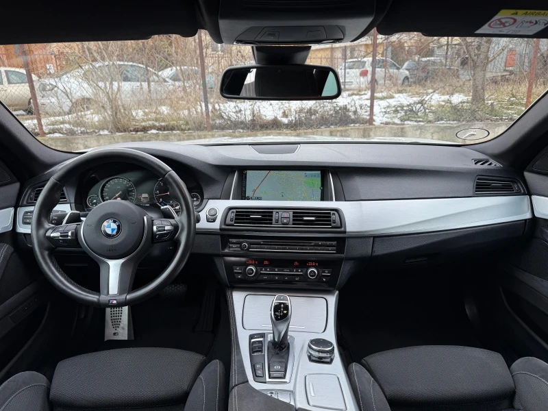 BMW 535 d (313 кс) M-pack Facelift xDrive Steptronic 2014г, снимка 10 - Автомобили и джипове - 47480249