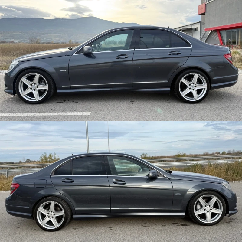 Mercedes-Benz C 200 CDI 220 AMG PACKET / AVANTGARDE / AVTOMAT / KOJA , снимка 4 - Автомобили и джипове - 52457425