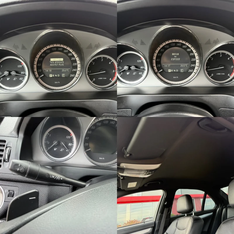 Mercedes-Benz C 200 CDI 220 AMG PACKET / AVANTGARDE / AVTOMAT / KOJA , снимка 16 - Автомобили и джипове - 52457425