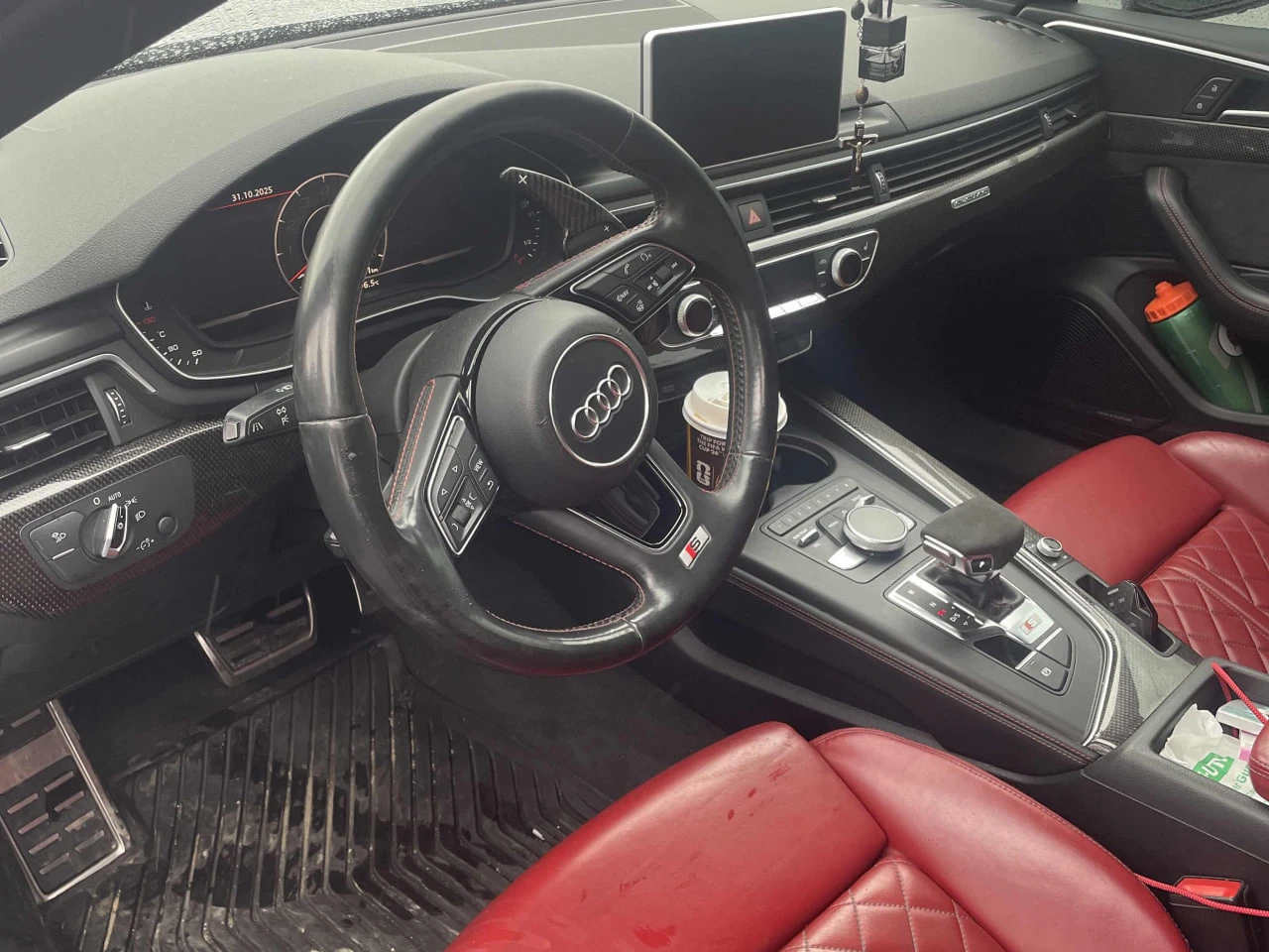 Audi S5 * АВТО КРЕДИТ* ЦЕНА ДО БГ * СЕРВИЗНА ИСТОРИЯ *  - изображение 7