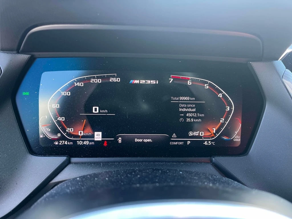 BMW 235 M235i xDrive* ПАНОРАМА* ВТОРИ ГУМИ И ДЖАНТИ - изображение 8