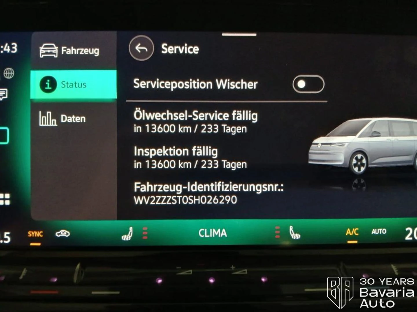 VW Multivan Style DSG Easy Open Basic, снимка 12 - Автомобили и джипове - 55306311