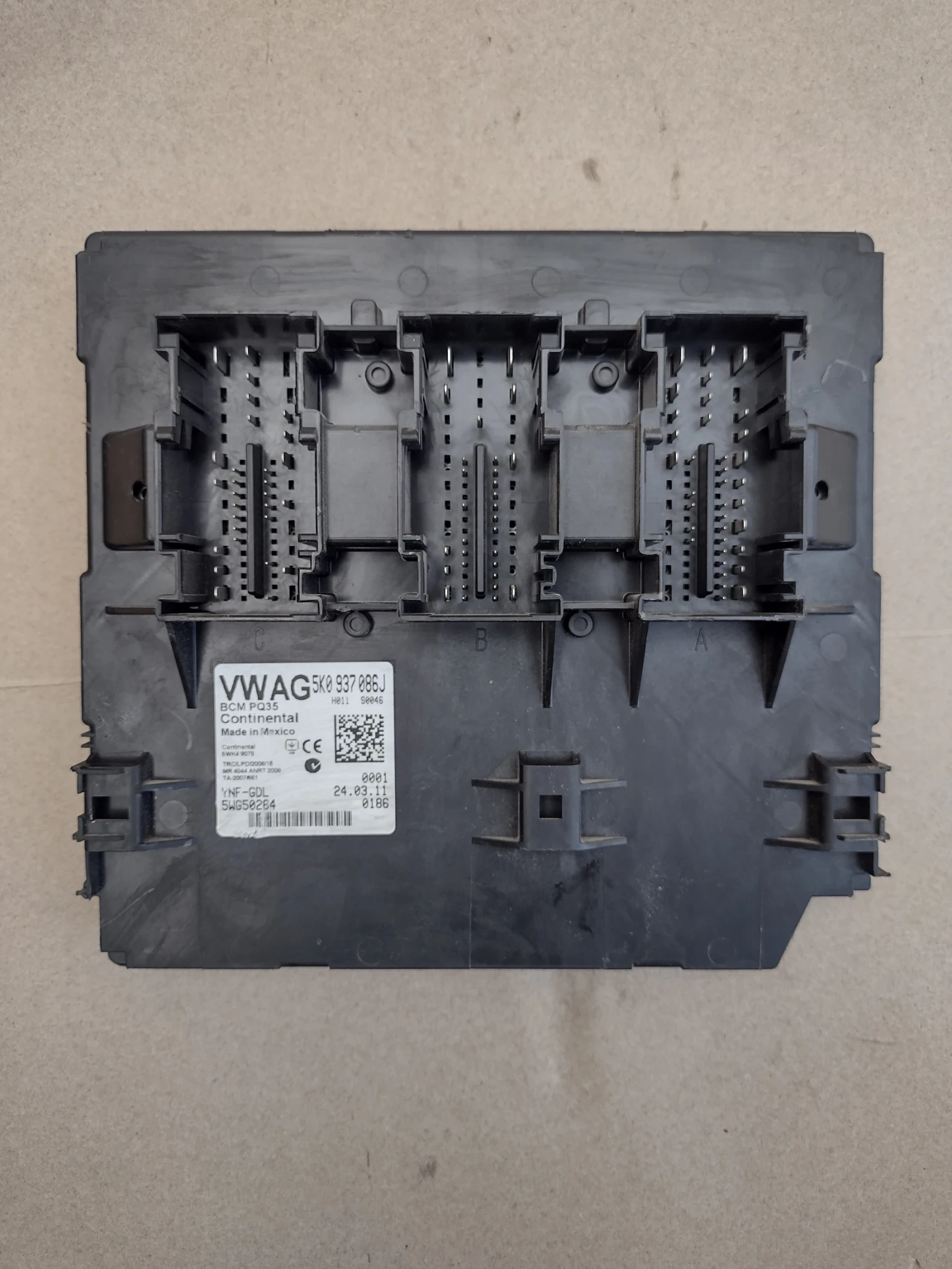 5K0937086J    BCM   VW  GOLF 6, TIGUAN 5WK49079   5WG50284 | Mobile.bg   1