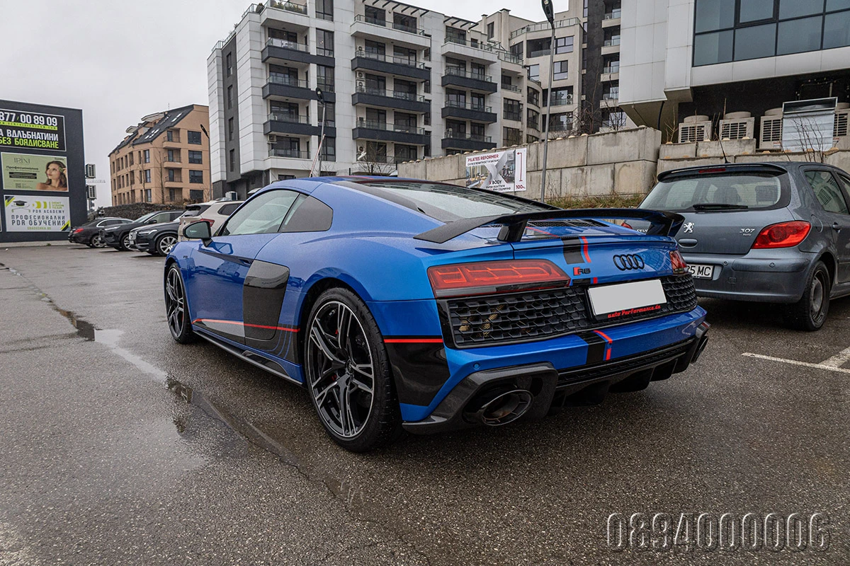 Audi R8 V10 5.2FSI PERFORMANCE CARBON CERAMIC B&O ГАРАНЦИЯ, снимка 6 - Автомобили и джипове - 54059890