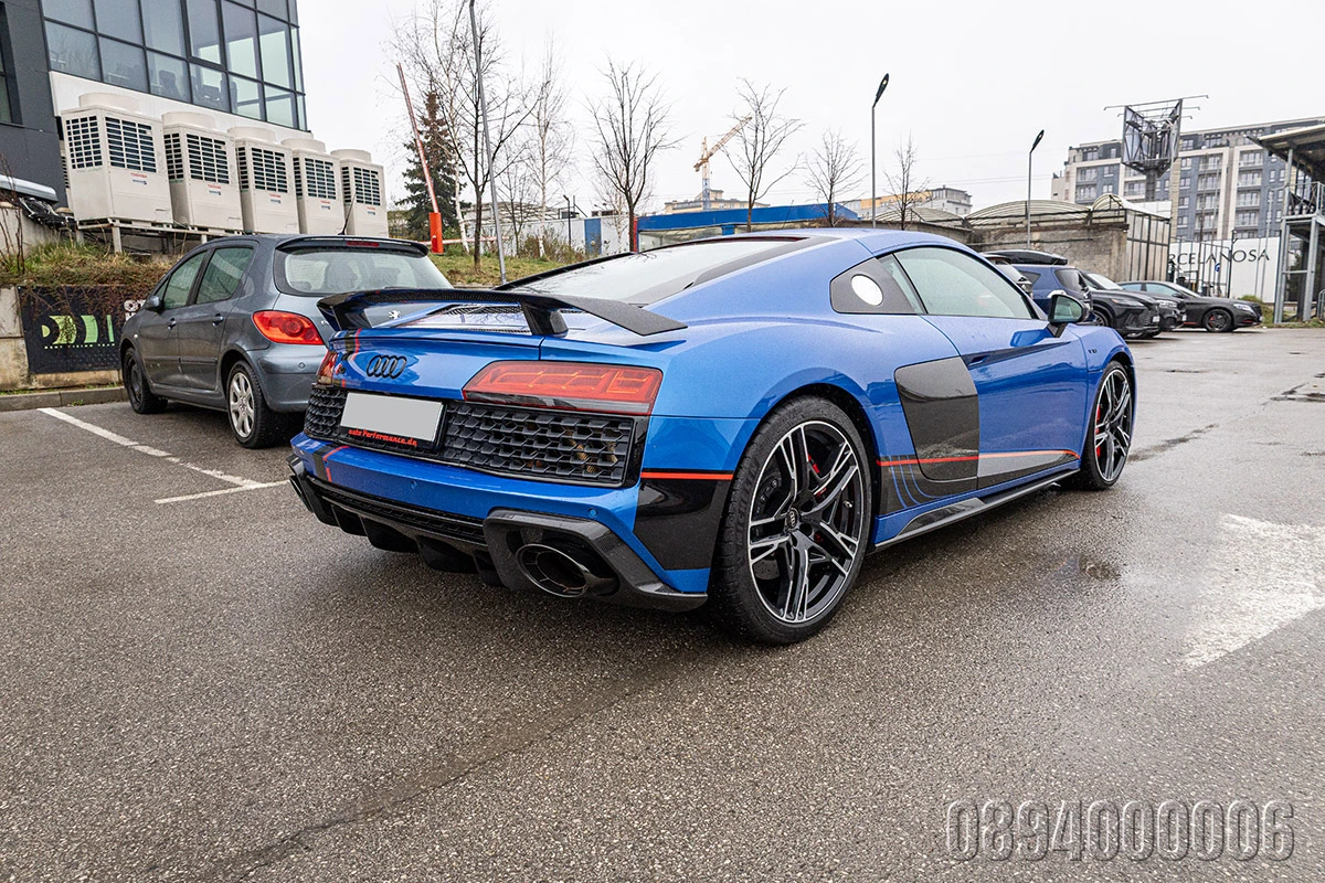 Audi R8 V10 5.2FSI PERFORMANCE CARBON CERAMIC B&O ГАРАНЦИЯ, снимка 8 - Автомобили и джипове - 54059890