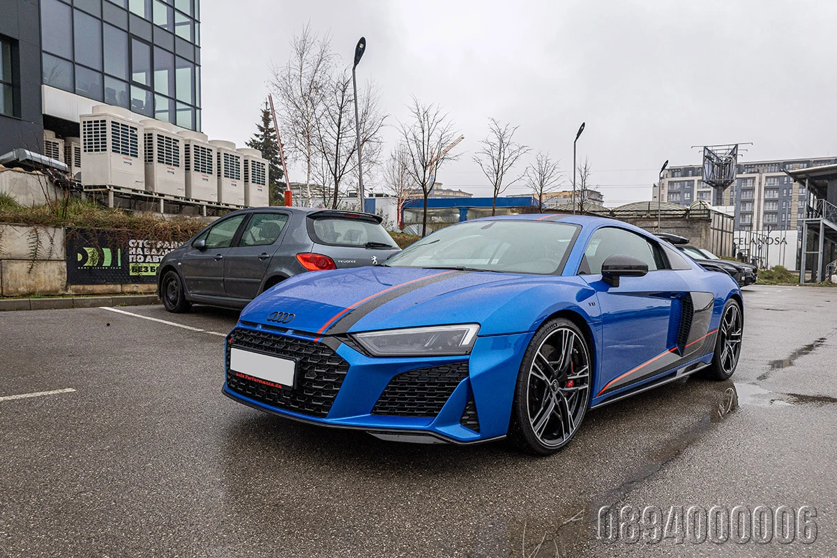 Audi R8 V10 5.2FSI PERFORMANCE CARBON CERAMIC B&O ГАРАНЦИЯ, снимка 3 - Автомобили и джипове - 54059890