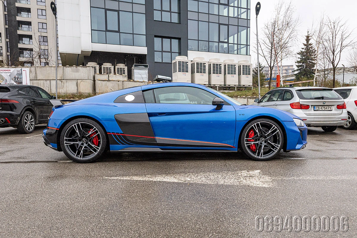 Audi R8 V10 5.2FSI PERFORMANCE CARBON CERAMIC B&O ГАРАНЦИЯ, снимка 5 - Автомобили и джипове - 54059890